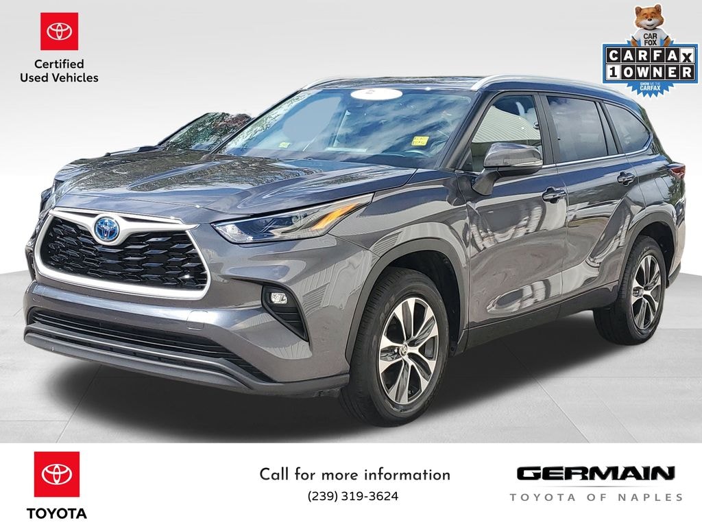 Certified 2024 Toyota Highlander Hybrid XLE SUV
