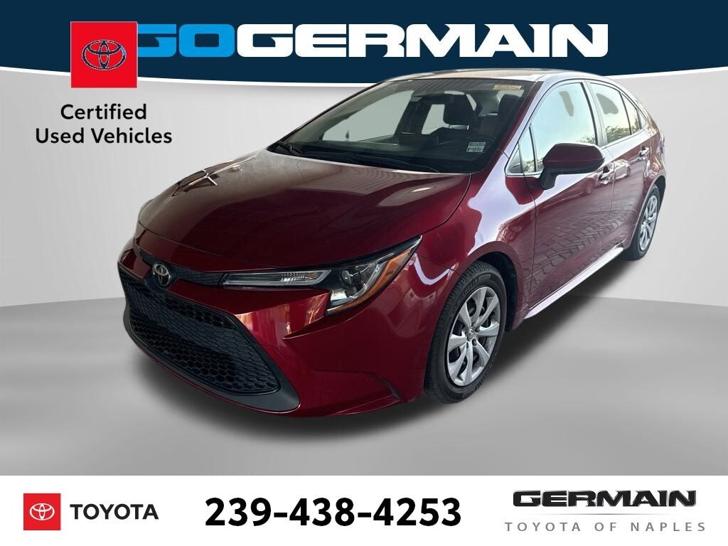 Certified 2022 Toyota Corolla LE Sedan
