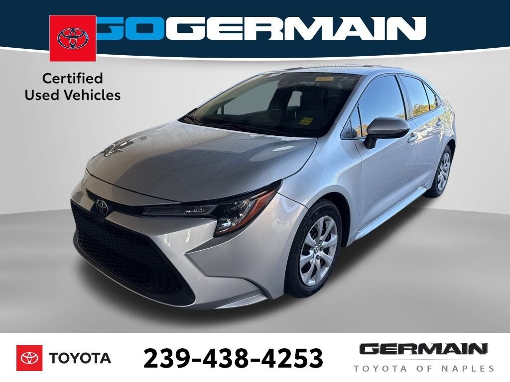 Certified 2020 Toyota Corolla LE Sedan