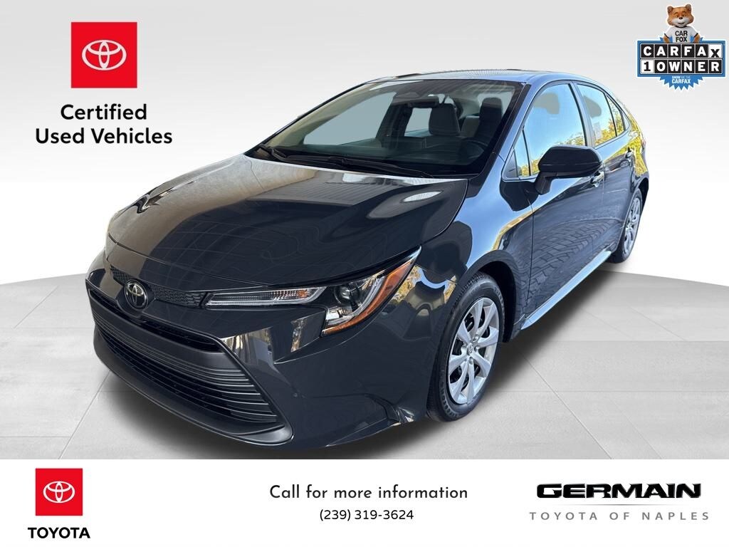 Certified 2025 Toyota Corolla LE Sedan