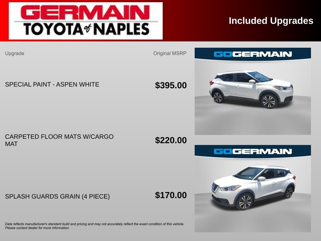 Used 2019 Nissan Kicks SV SUV