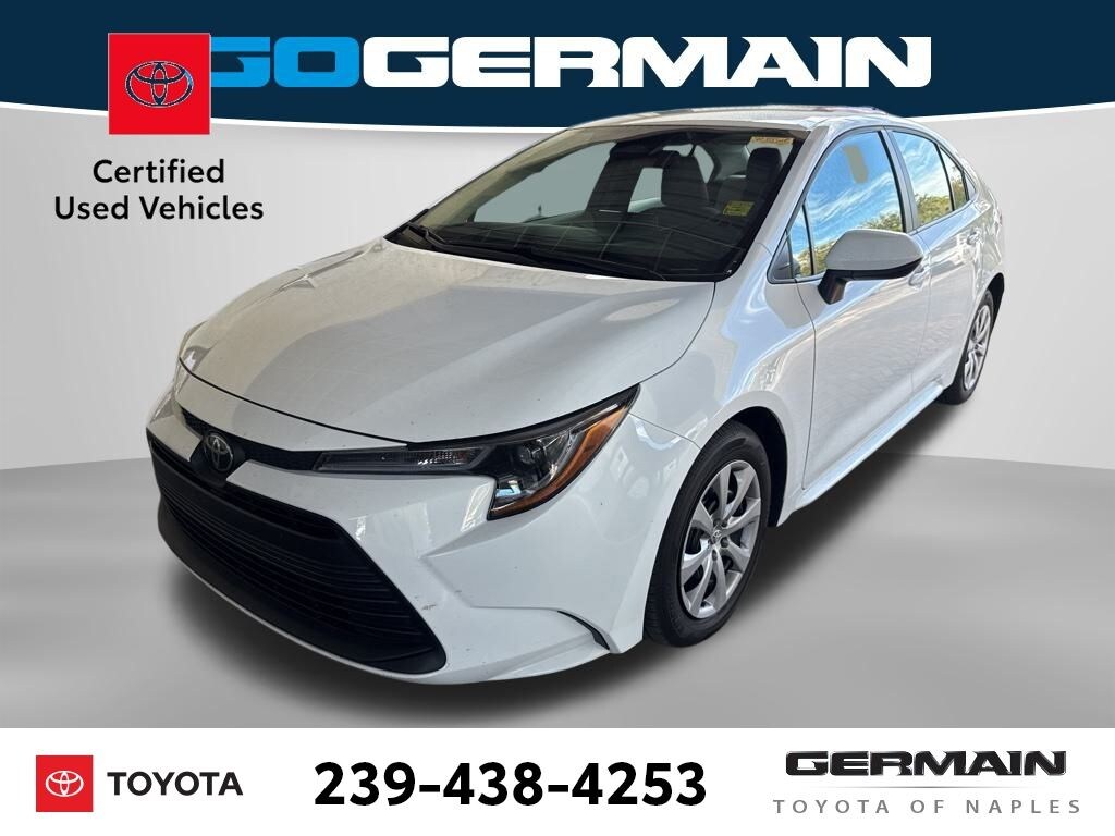 Certified 2025 Toyota Corolla LE Sedan