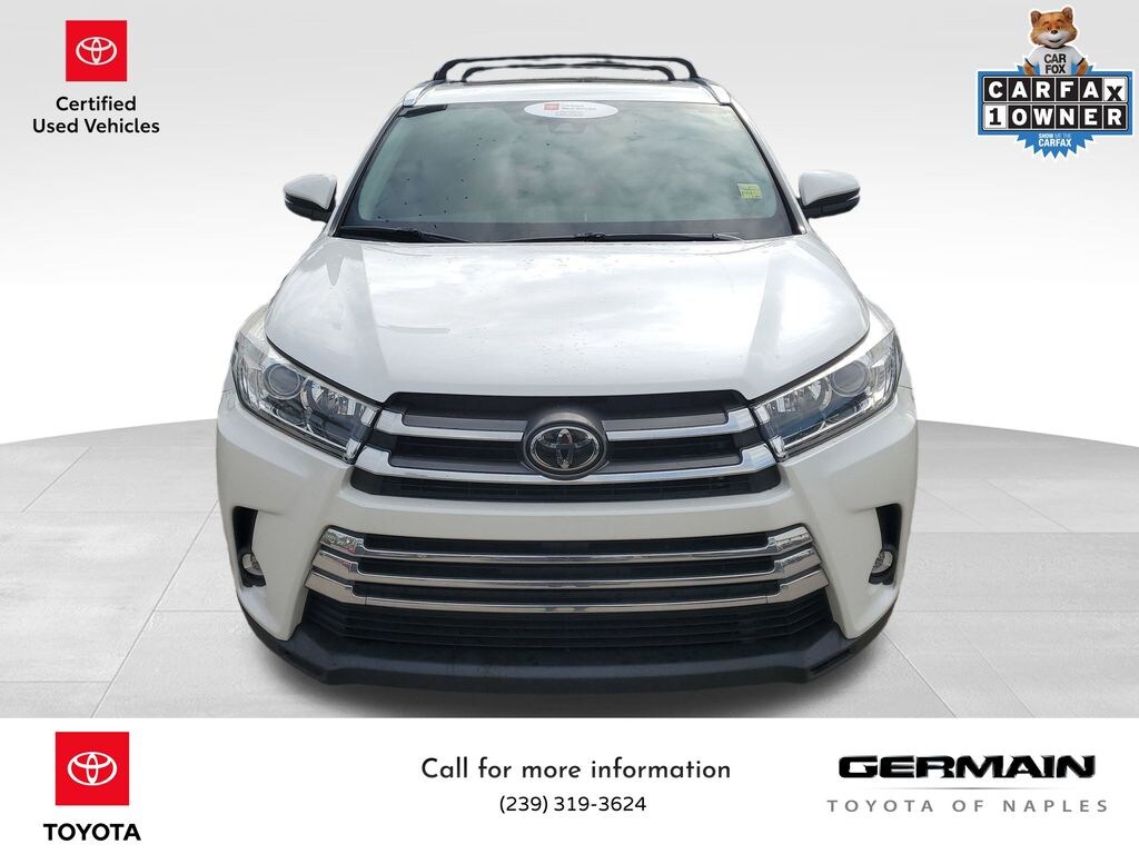 Certified 2019 Toyota Highlander Limited V6 SUV