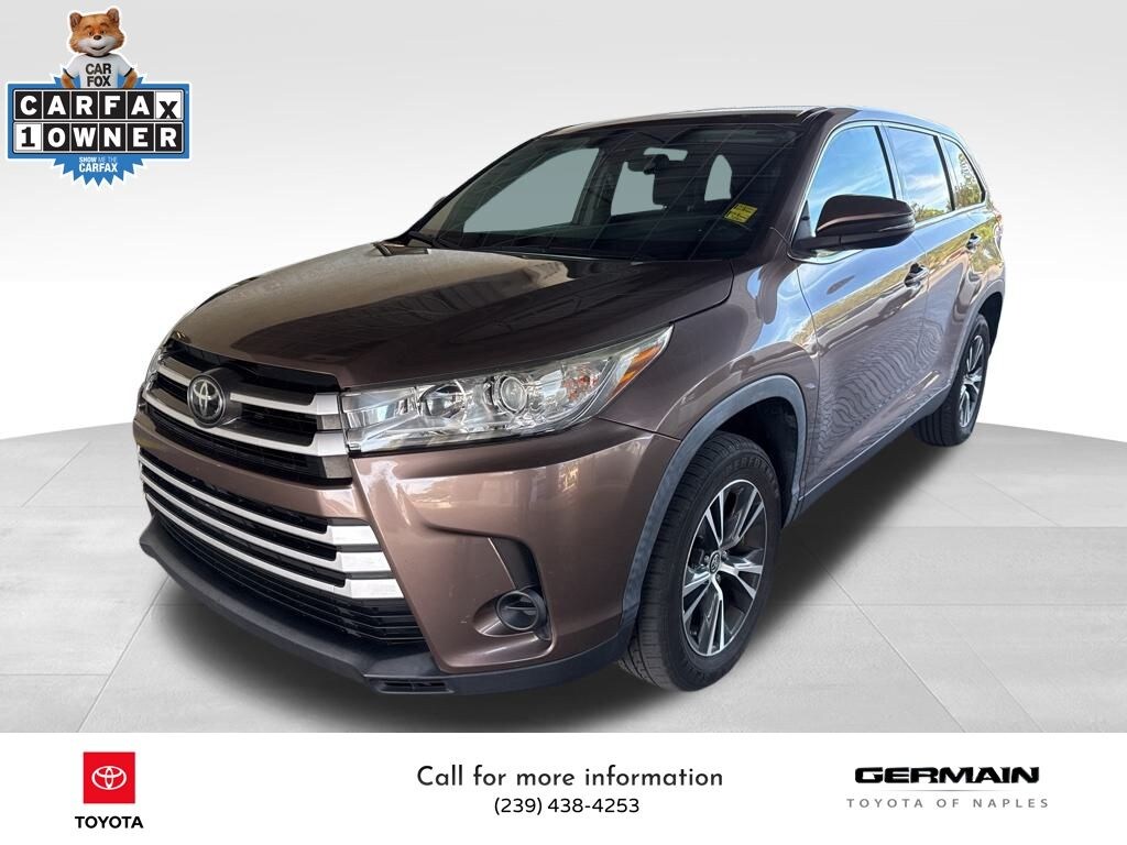 Certified 2019 Toyota Highlander LE I4 SUV