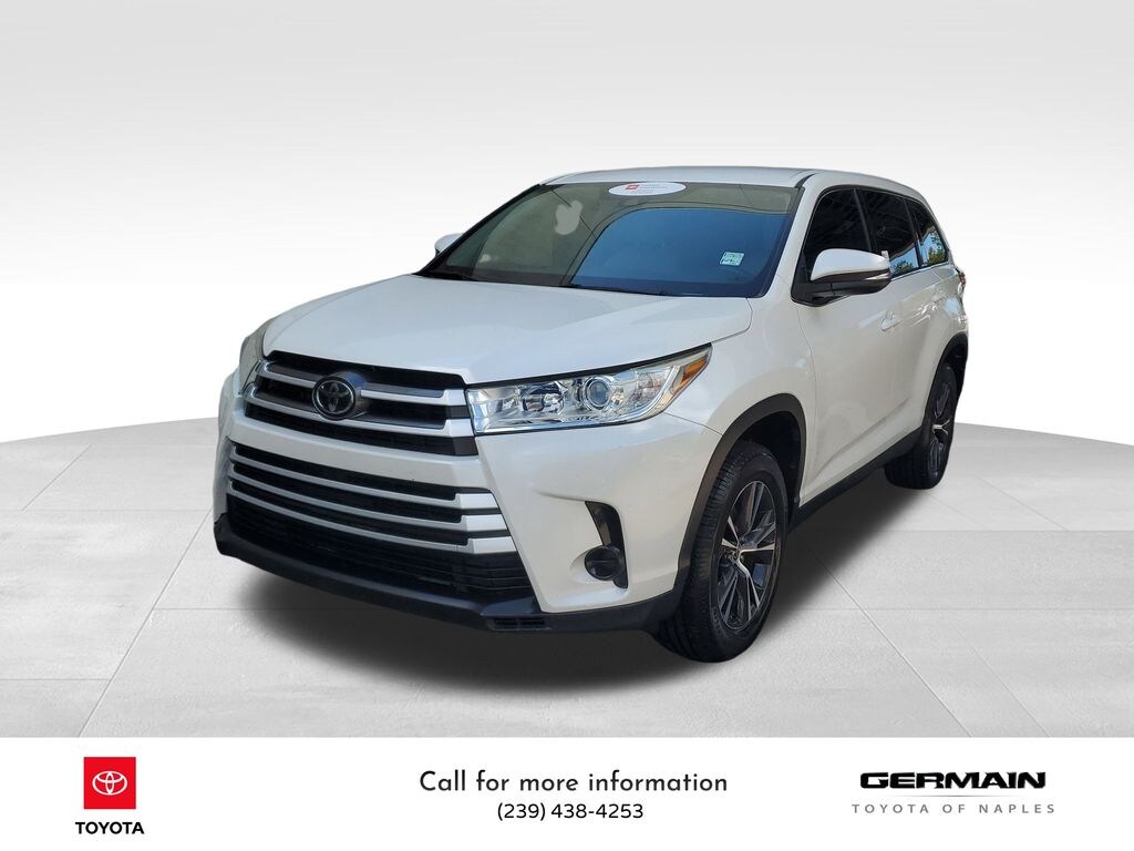 Certified 2019 Toyota Highlander LE I4 SUV