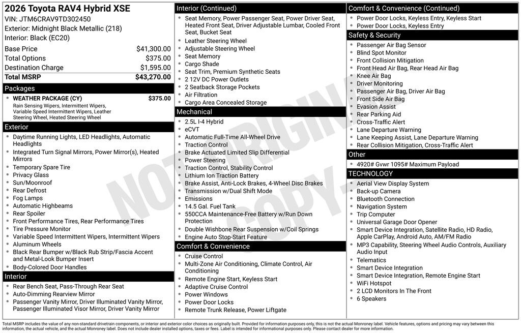 Certified 2026 Toyota RAV4 XSE SUV