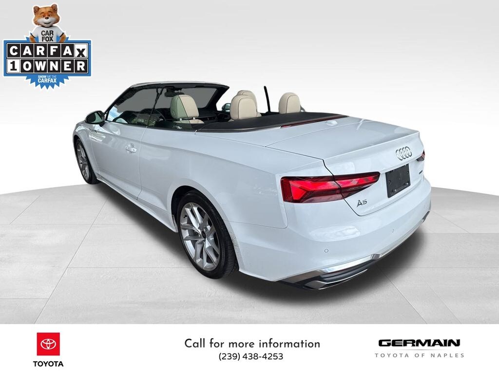 Used 2024 Audi A5 45 S line Premium Cabriolet