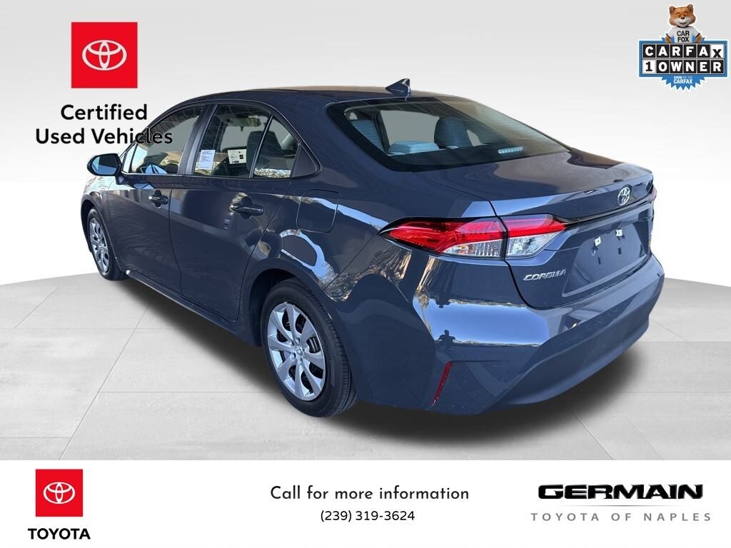 Certified 2025 Toyota Corolla LE Sedan