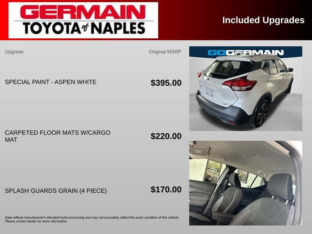Used 2019 Nissan Kicks SV SUV