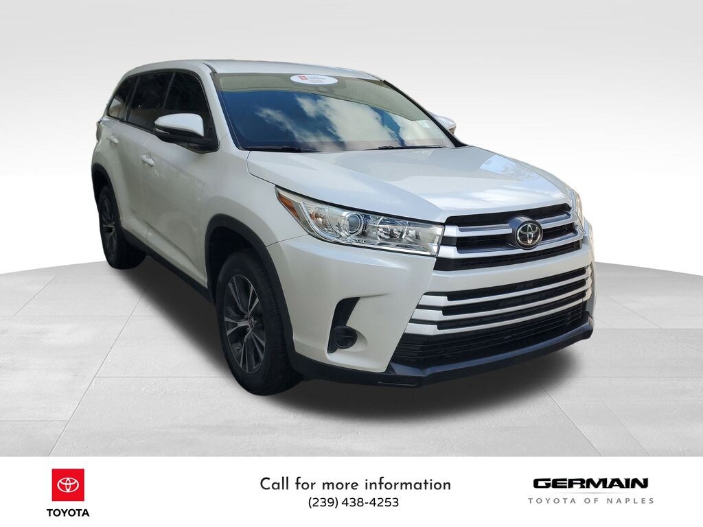 Certified 2019 Toyota Highlander LE I4 SUV