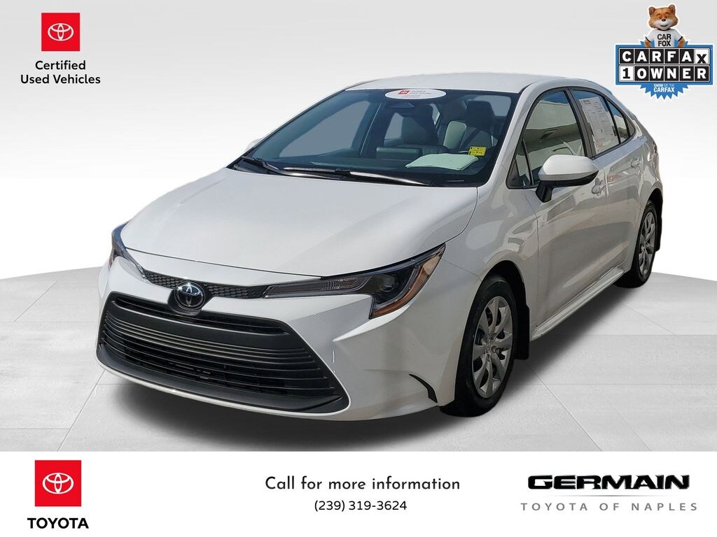 Certified 2025 Toyota Corolla LE Sedan