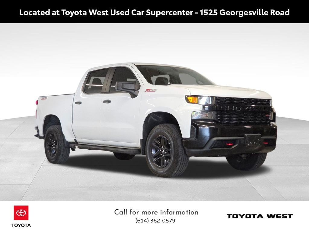 Used 2019 Chevrolet Silverado 1500 Silverado Custom Trail Boss Truck Crew Cab
