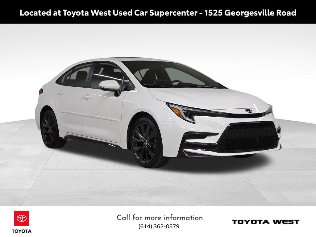 Used 2025 Toyota Corolla XSE Sedan