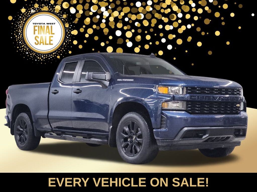 Used 2021 Chevrolet Silverado 1500 Custom Truck Double Cab
