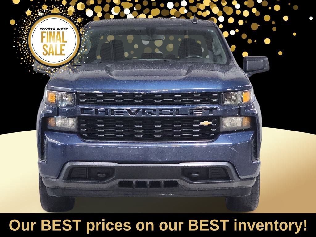 Used 2021 Chevrolet Silverado 1500 Custom Truck Double Cab