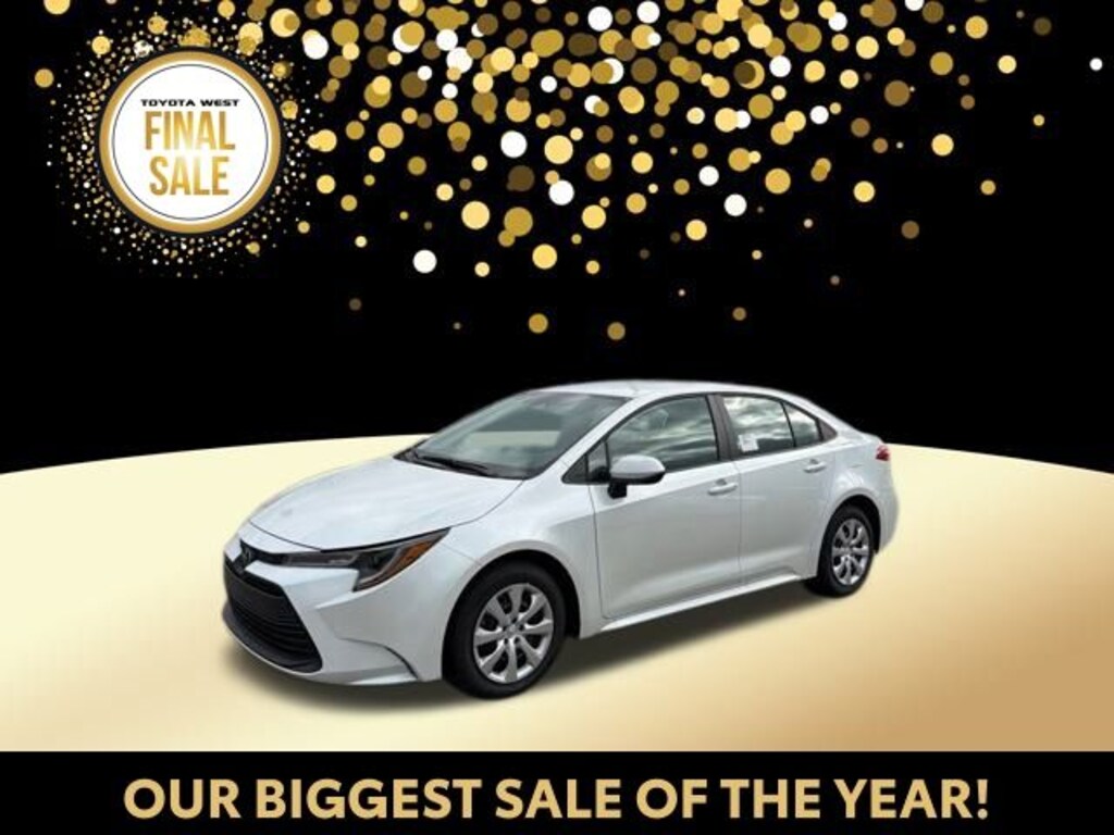 New 2026 Toyota Corolla LE Sedan