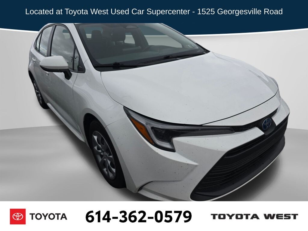Used 2025 Toyota Corolla Hybrid LE Sedan