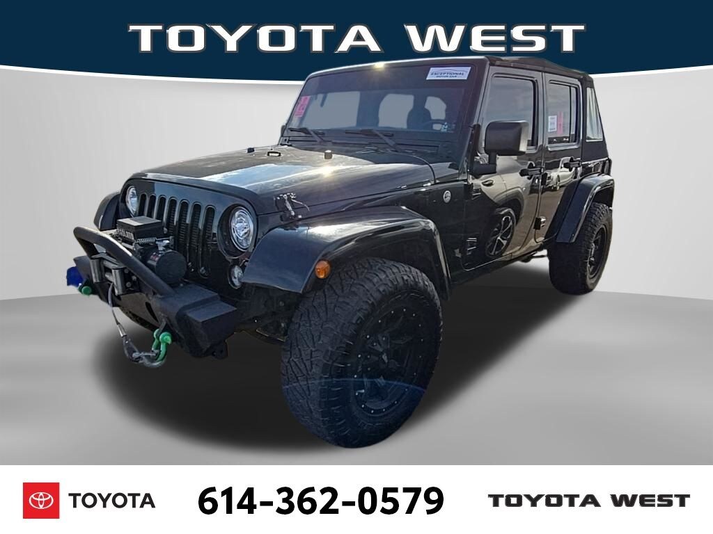 Used 2017 Jeep Wrangler JK Unlimited Sahara 4x4 SUV