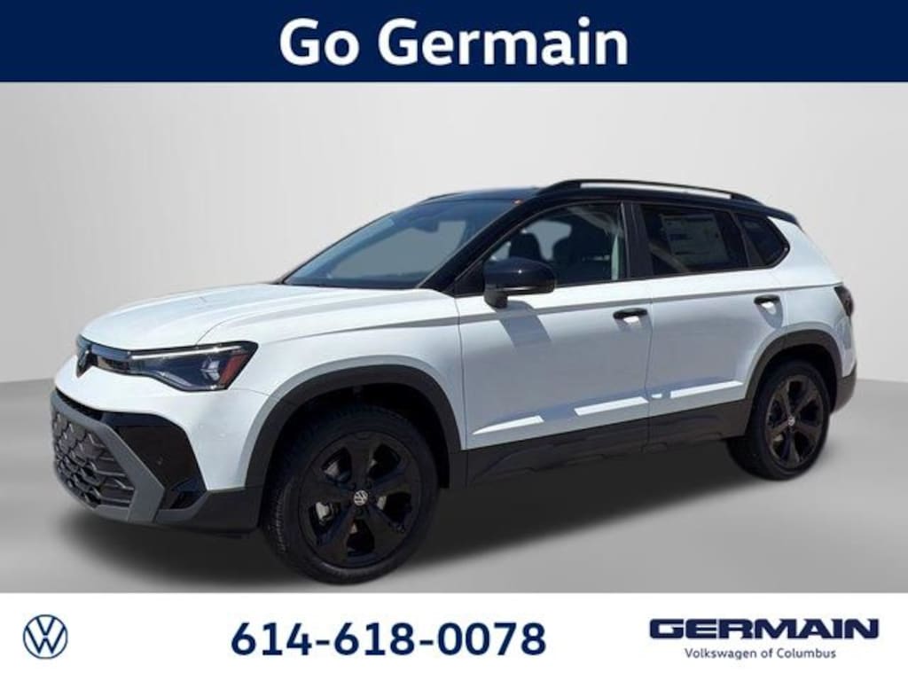 New 2026 Volkswagen Taos 1.5T SE Black SUV