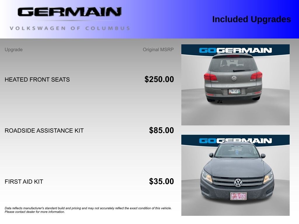 Used 2015 Volkswagen Tiguan S SUV