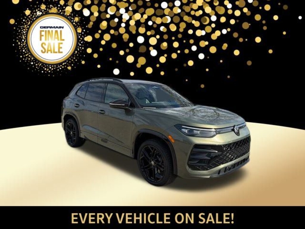 New 2026 Volkswagen Tiguan 2.0T SE R-Line Black SUV