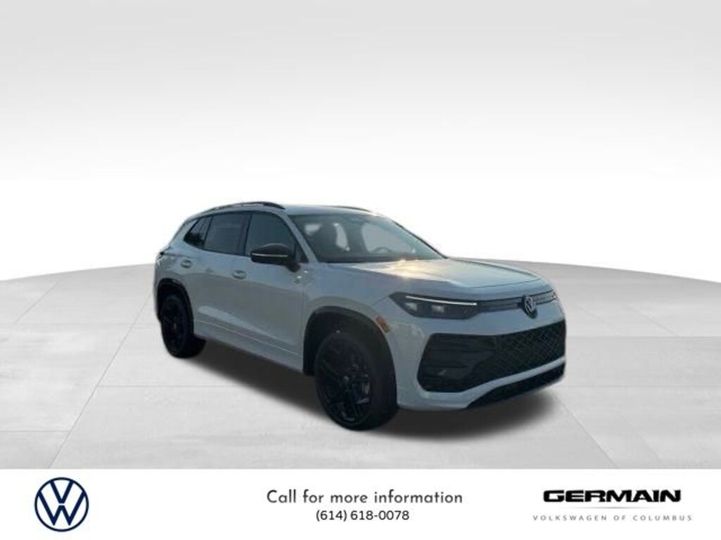 New 2025 Volkswagen Tiguan 2.0T SE R-Line Black SUV