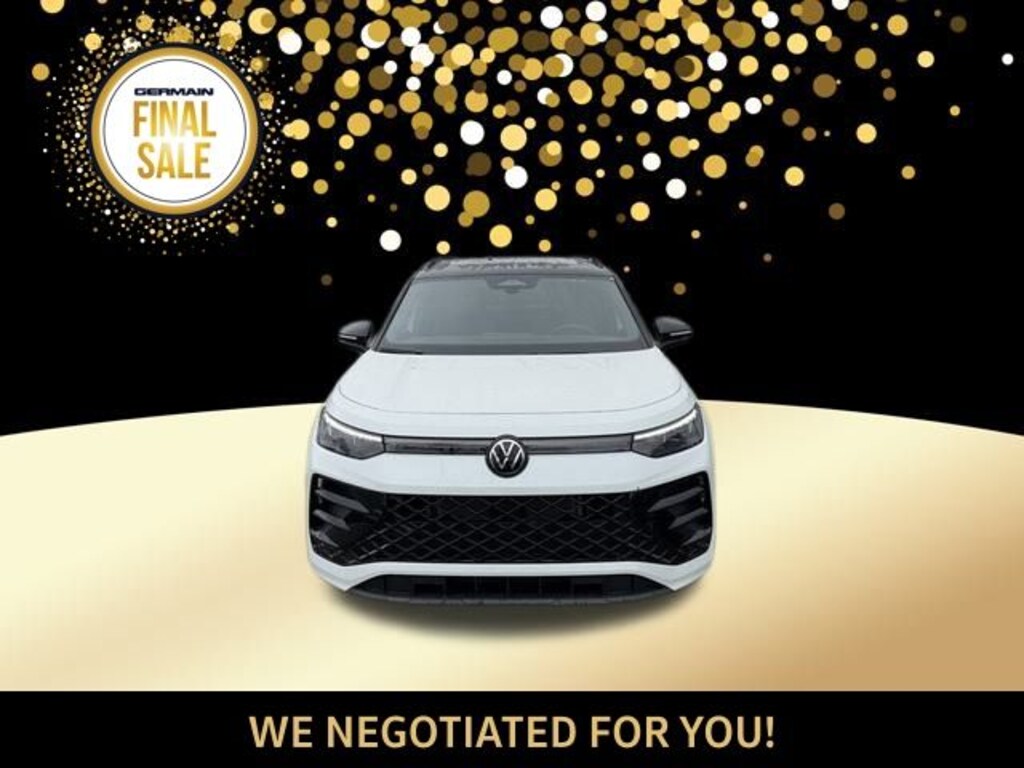 New 2026 Volkswagen Tiguan 2.0T SE R-Line Black SUV