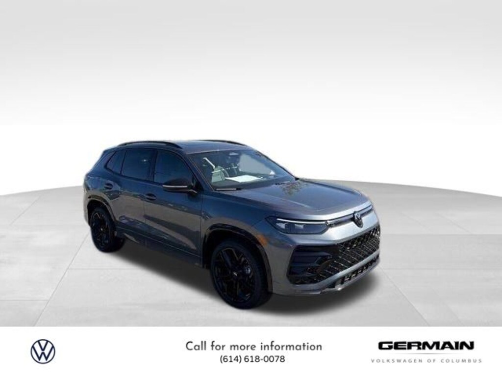 New 2025 Volkswagen Tiguan 2.0T SE R-Line Black SUV