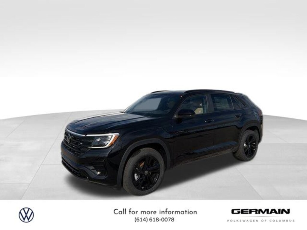 New 2026 Volkswagen Atlas Cross Sport 2.0T SEL R-Line Black SUV