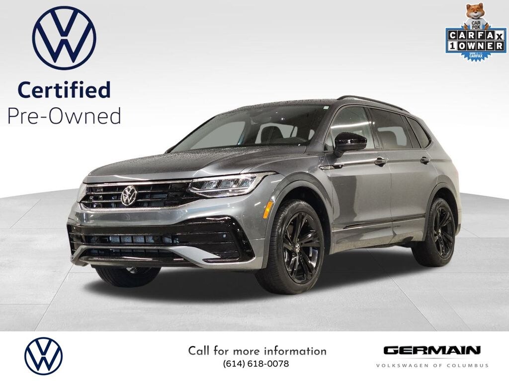 Certified 2023 Volkswagen Tiguan 2.0T SE R-Line Black SUV