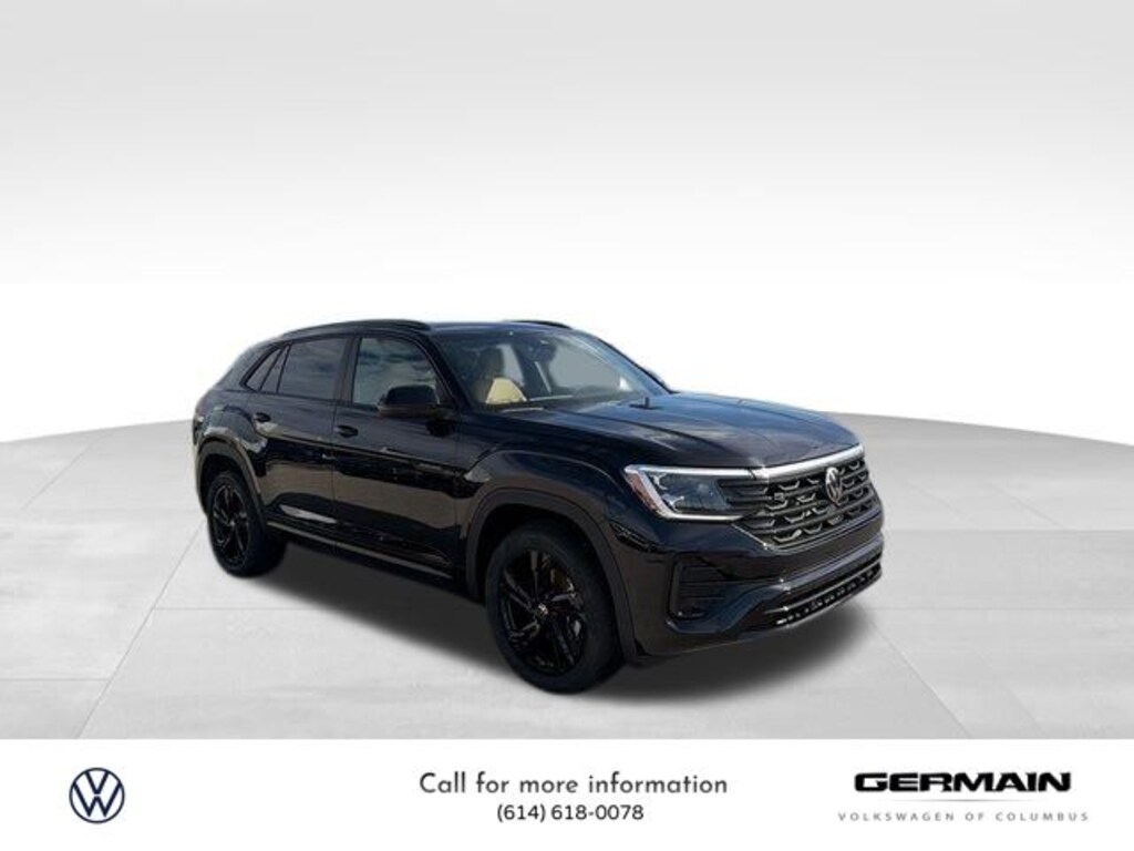 New 2026 Volkswagen Atlas Cross Sport 2.0T SEL R-Line Black SUV