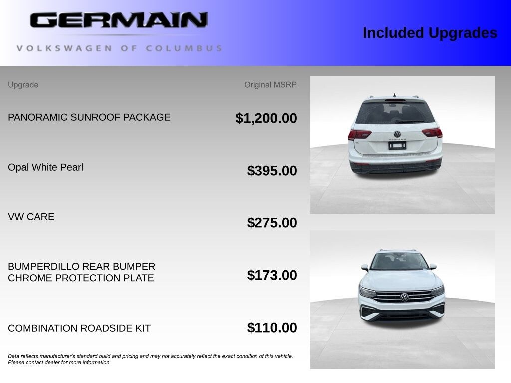 Used 2023 Volkswagen Tiguan 2.0T SE SUV