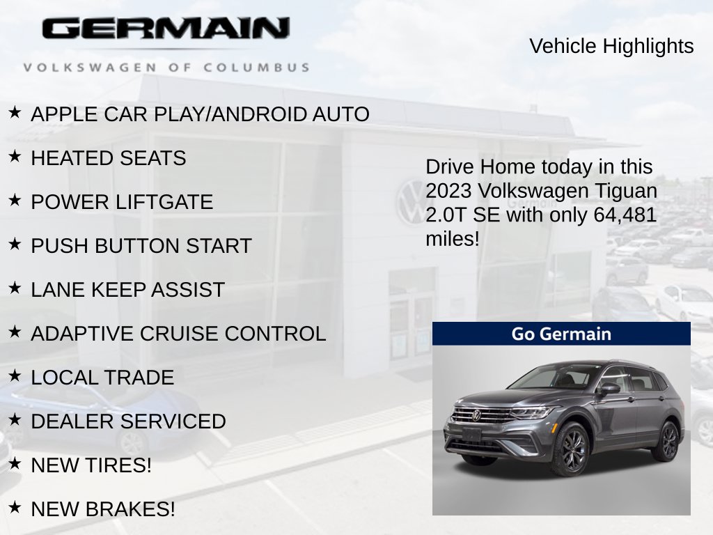 Used 2023 Volkswagen Tiguan 2.0T SE SUV