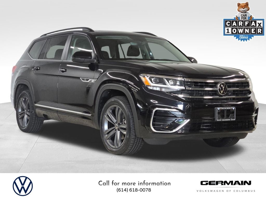 Used 2021 Volkswagen Atlas 3.6L V6 SE w/Technology R-Line 4MOTION SUV