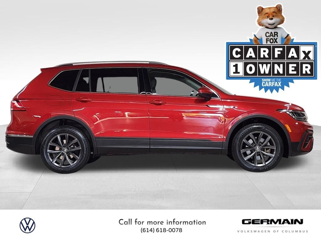 Certified 2022 Volkswagen Tiguan 2.0T SE SUV