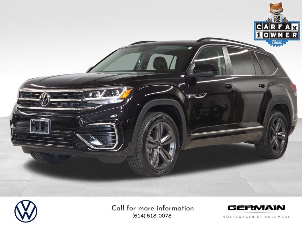 Used 2021 Volkswagen Atlas 3.6L V6 SE w/Technology R-Line 4MOTION SUV