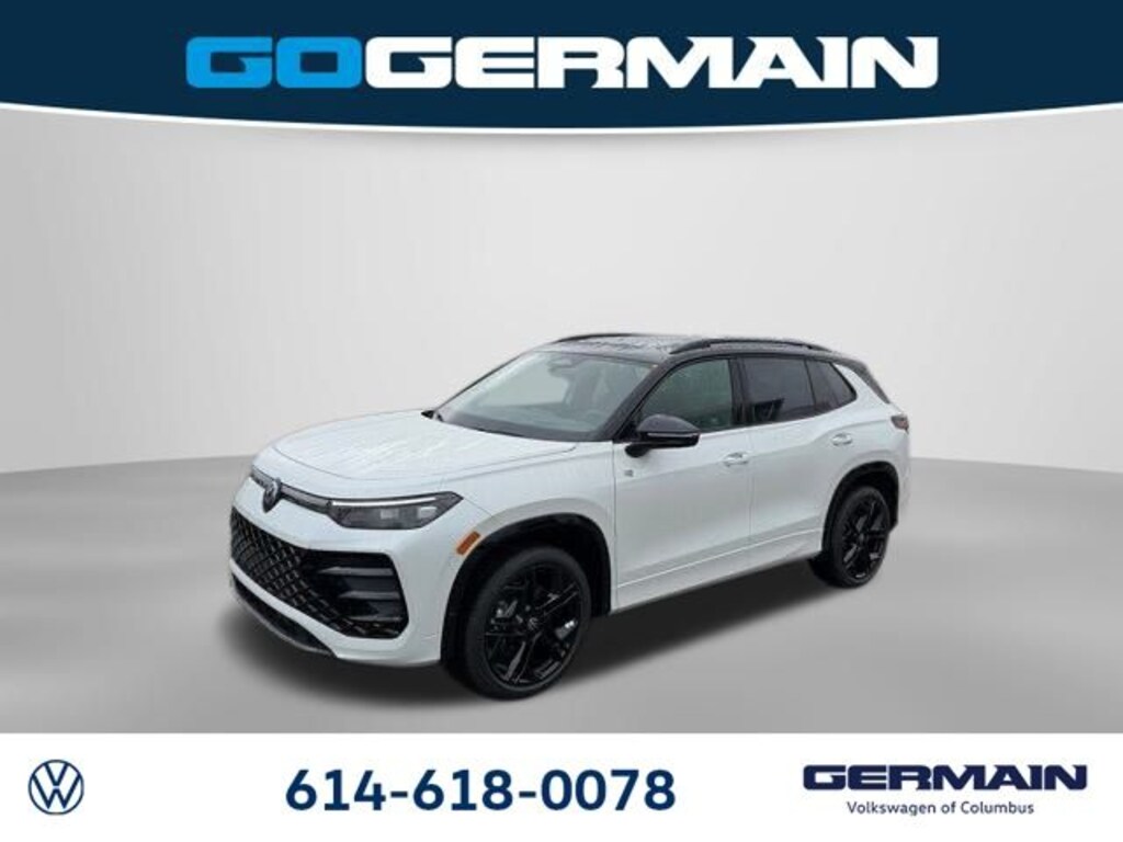 New 2026 Volkswagen Tiguan 2.0T SE R-Line Black SUV