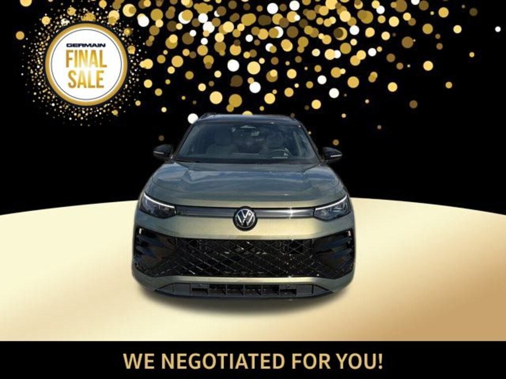 New 2026 Volkswagen Tiguan 2.0T SE R-Line Black SUV