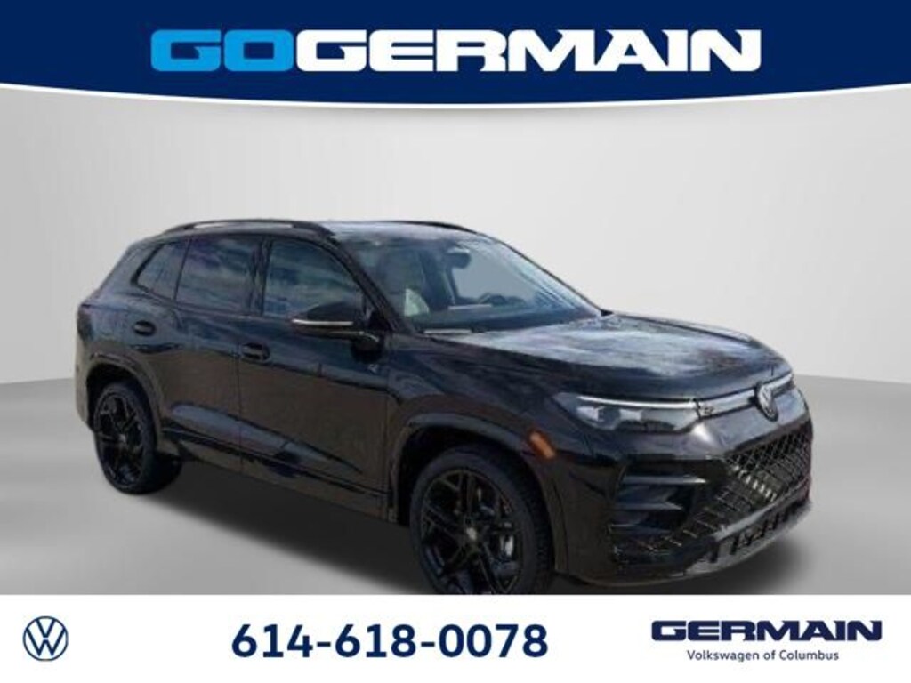 New 2026 Volkswagen Tiguan 2.0T SE R-Line Black SUV