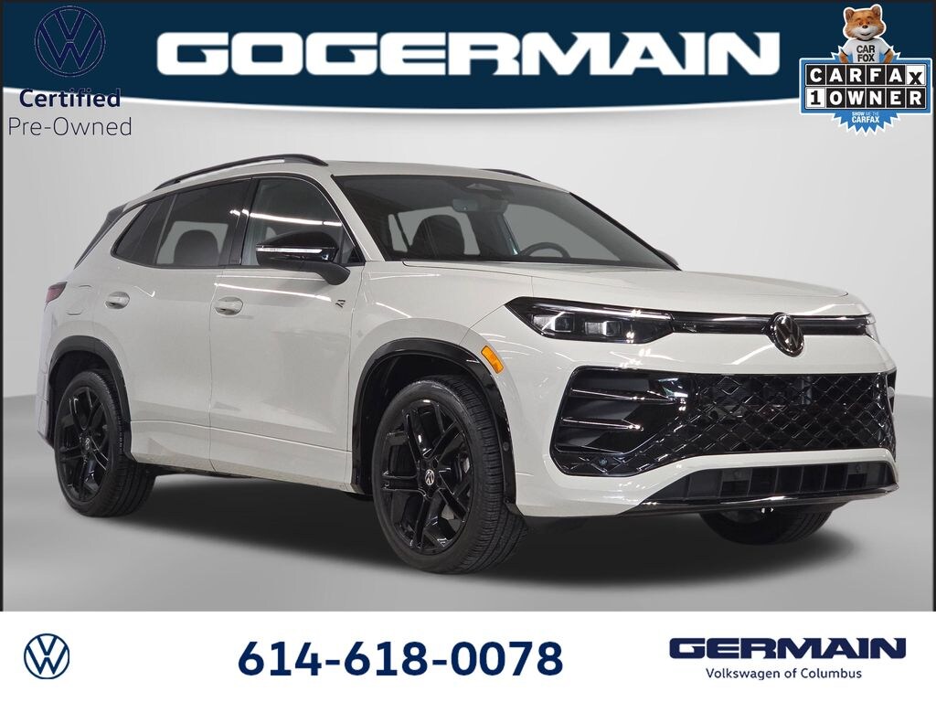 Certified 2025 Volkswagen Tiguan 2.0T SE R-Line Black SUV