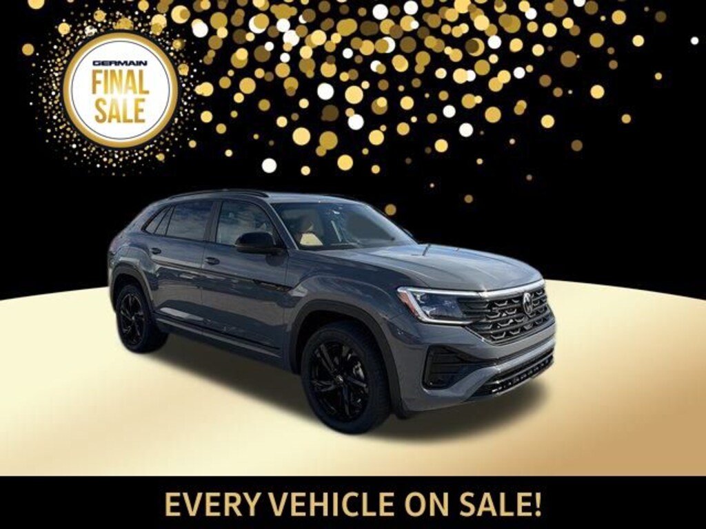 New 2026 Volkswagen Atlas Cross Sport 2.0T SEL R-Line Black SUV