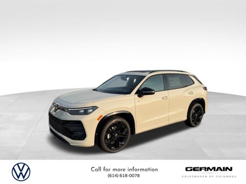 New 2025 Volkswagen Tiguan 2.0T SE R-Line Black SUV