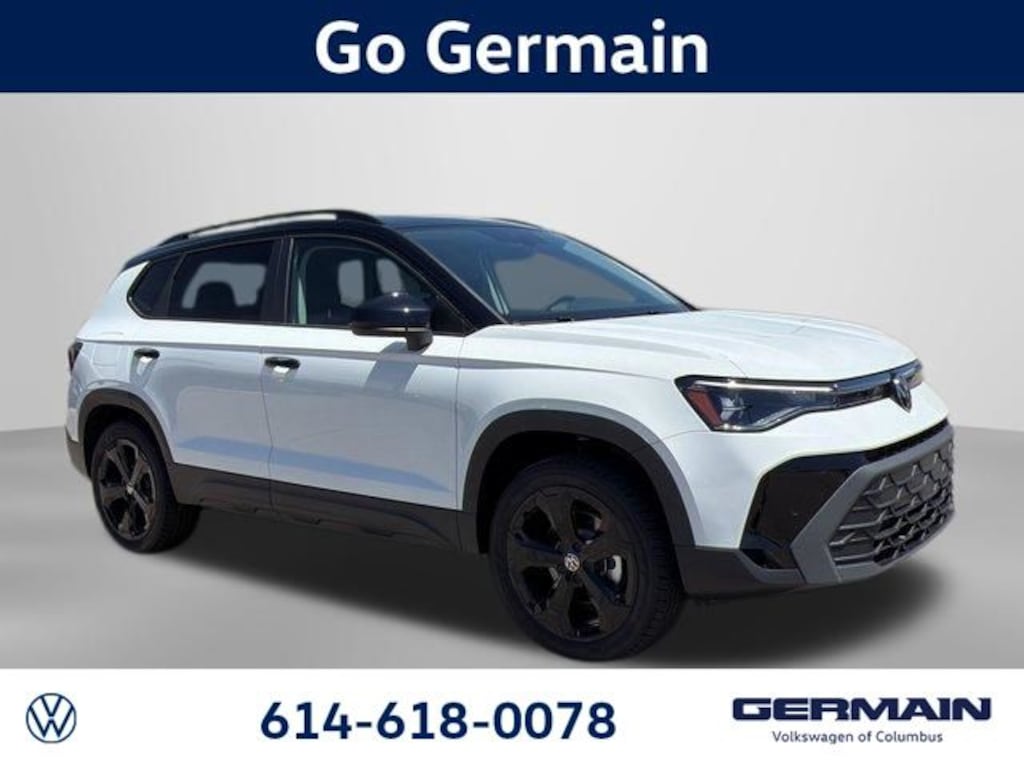 New 2026 Volkswagen Taos 1.5T SE Black SUV