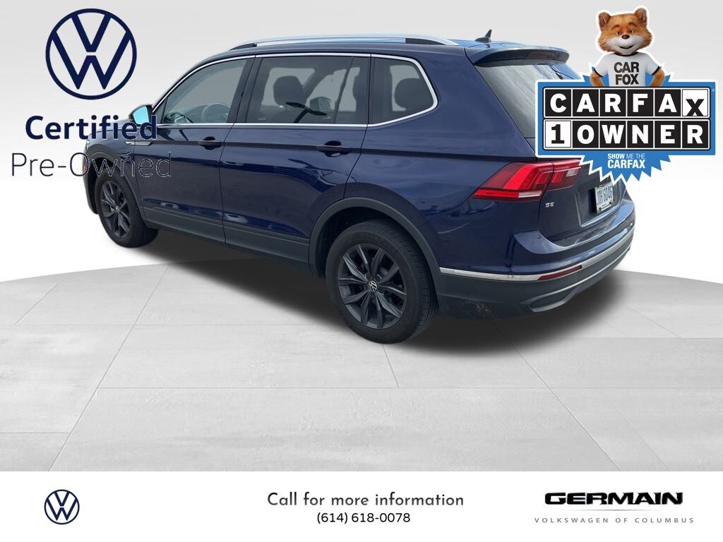 Certified 2022 Volkswagen Tiguan 2.0T SE SUV