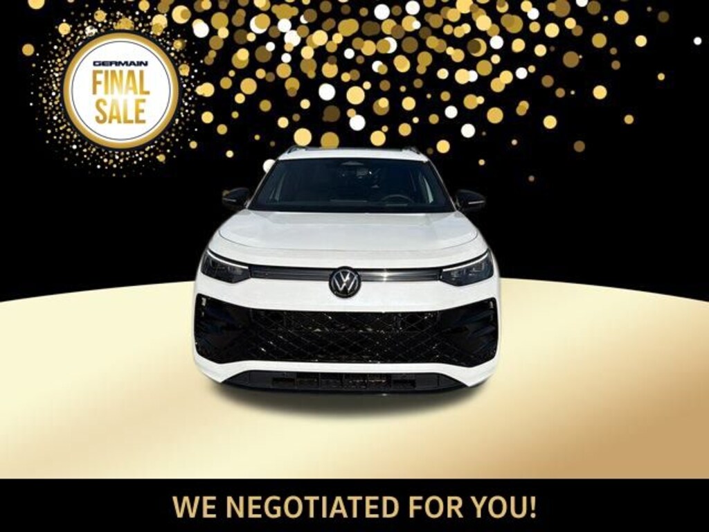 New 2026 Volkswagen Tiguan 2.0T SE R-Line Black SUV