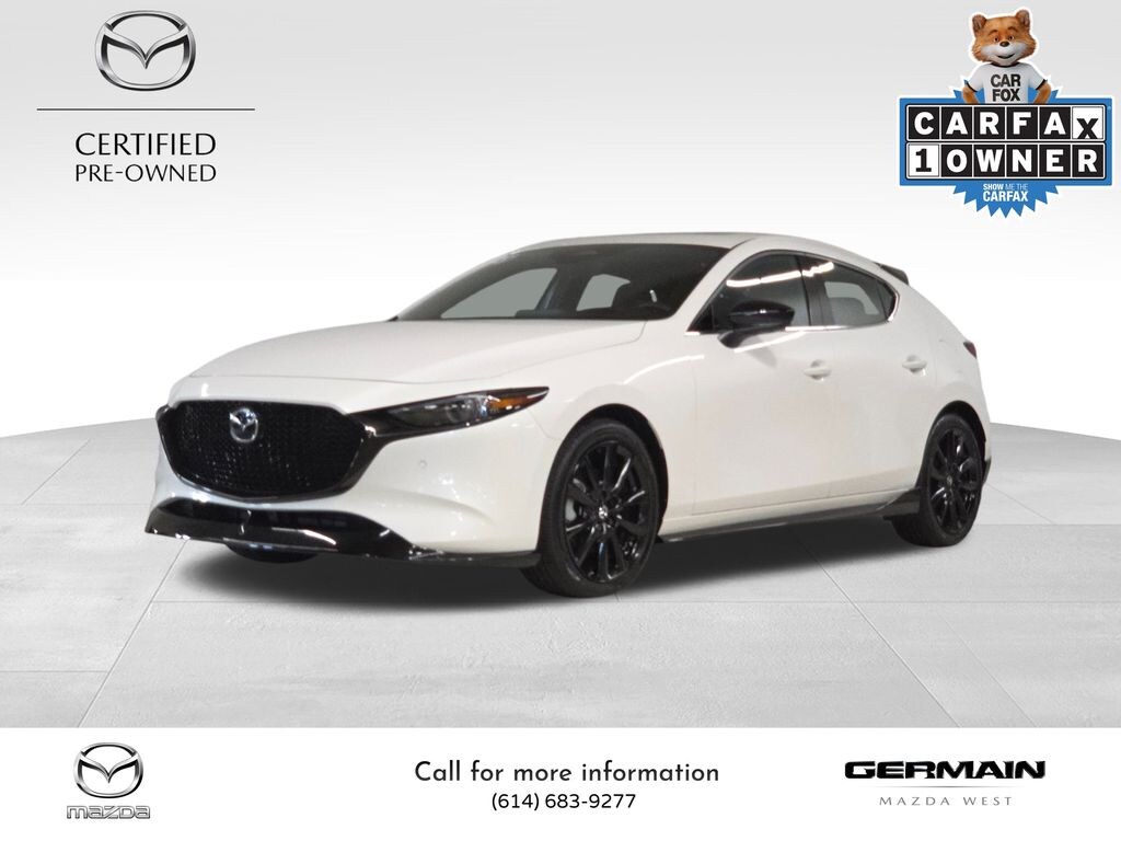 Certified 2025 Mazda Mazda3 2.5 Turbo Premium Plus Package Hatchback