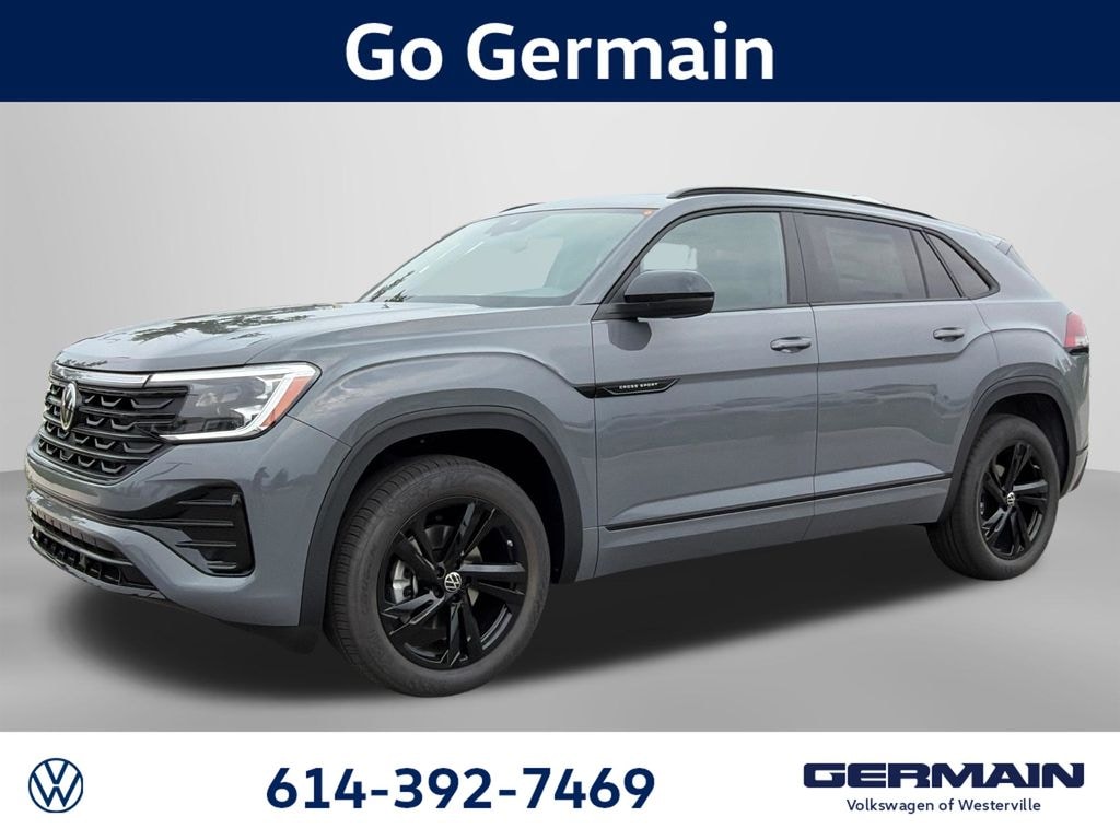 New 2026 Volkswagen Atlas Cross Sport 2.0T SEL R-Line Black SUV