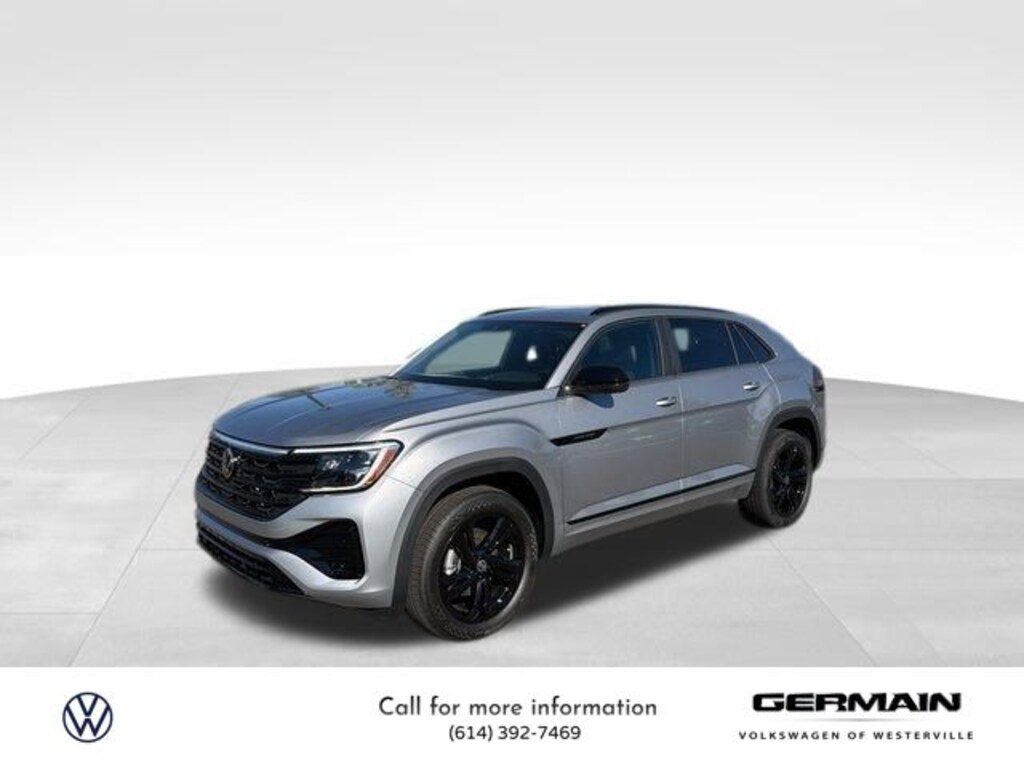 New 2025 Volkswagen Atlas Cross Sport 2.0T SEL R-Line Black SUV