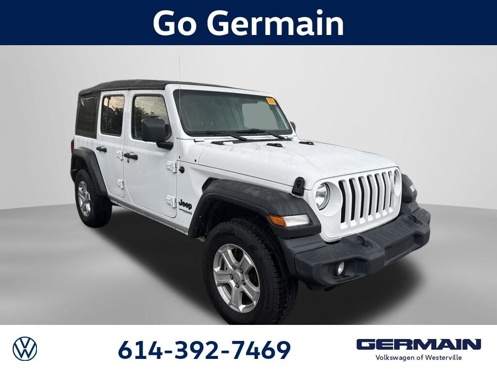 Certified 2022 Jeep Wrangler Unlimited Sport S SUV