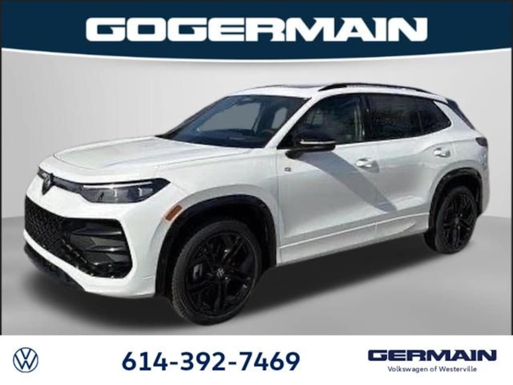 New 2026 Volkswagen Tiguan 2.0T SE R-Line Black SUV